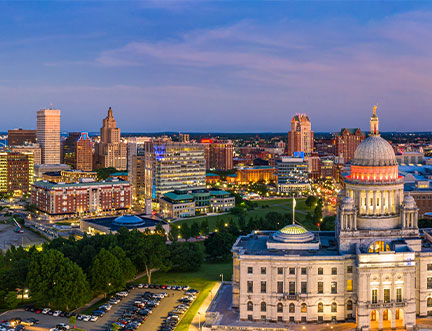 Providence, RI skyline